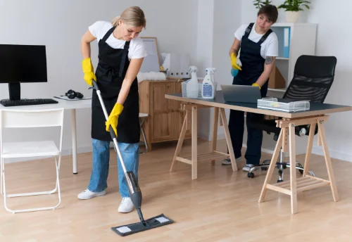 Nettoyage de bureau professionnel à Casamaccioli