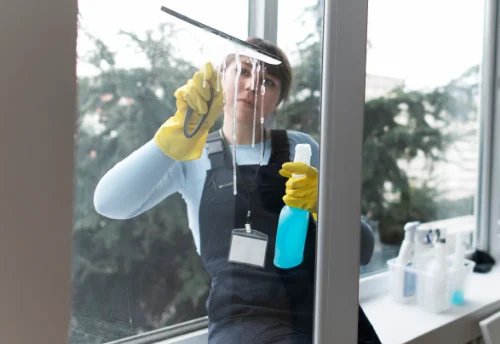 Nettoyage de vitres intérieures et extérieures à Casamaccioli